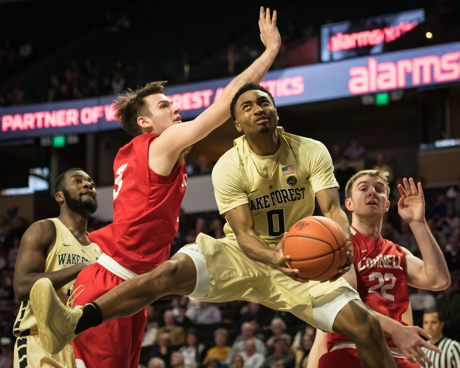 Wake Forest Cornell Mens Basketball